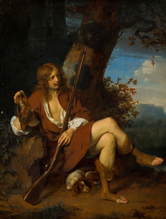 Self-Portrait as a Hunter by Ary de Vois