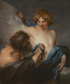 Self-Portrait as Icarus with Daedalus by Anthony van Dyck