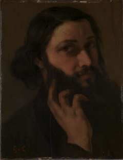 Self-Portrait by Gustave Courbet