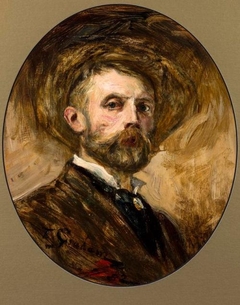 Self Portrait - Thomas Alexander Ferguson Graham - ABDAG002461 by Thomas Alexander Ferguson Graham