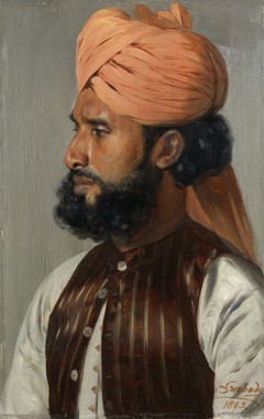 Sheikh Khudda Bakhsh by Rudolf Swoboda