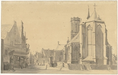 Sint-Aldegondekerk te Emmerik by Jan de Beijer