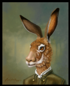 Sir Muzzleson by Linda Ridd Herzog Art