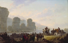 Smugglers on the Irish Coast by Julius Caesar Ibbetson