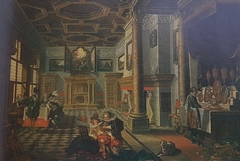 splendid hall by Bartholomeus van Bassen