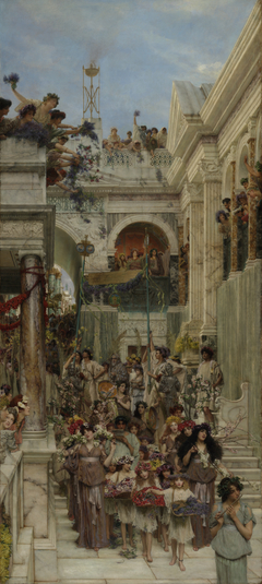 Spring by Lawrence Alma-Tadema