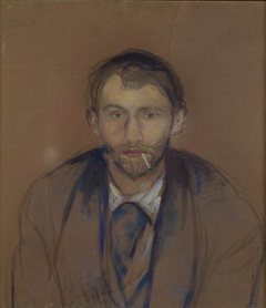 Stanislaw Przybyszewski by Edvard Munch