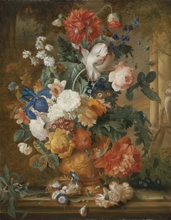 Still Life of Flowers by Mélanie de Comoléra