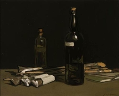 Still Life, Painter's Materials - Samuel John Peploe - ABDAG010711 by Samuel Peploe