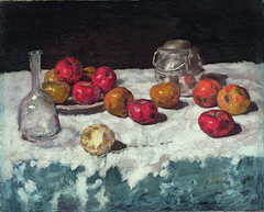 Still Life with Apples by Carl Schuch