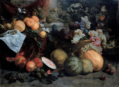 Still Life with Fruit and Vegetables by Jan Roos