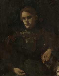 Study after the Model (Geesje Kwak?) by George Hendrik Breitner