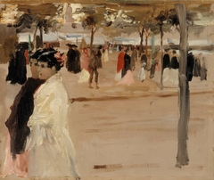 Study for the Shore Road in San Telmo, Seville by Albert Edelfelt