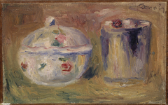 Sucrier et timbale by Auguste Renoir