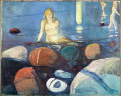 Summer Night. Mermaid by Edvard Munch