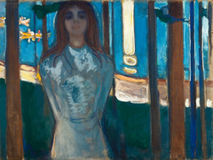 Summer Night. The Voice by Edvard Munch