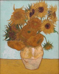 Vase with Twelve Sunflowers by Vincent van Gogh