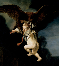 The Abduction of Ganymede by Rembrandt