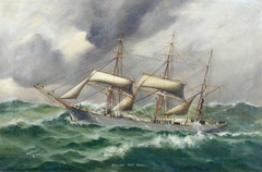 The 'Aberlemno' in a Gale by Thomas G Purvis