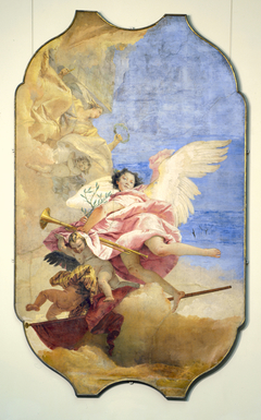 The Angel of Fame by Giovanni Battista Tiepolo