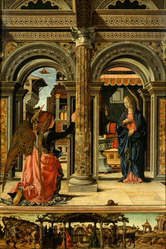 The Annunciation by Francesco del Cossa