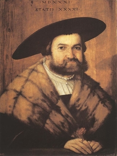 The Augsburg Goldsmith Jörg Zörer (?) by Christoph Amberger