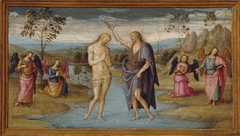 The Baptism of Christ by Pietro Perugino