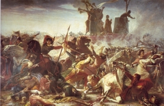 The battle of Legnano by Amos Cassioli