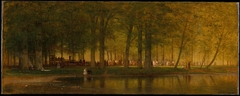 The Camp Meeting by Worthington Whittredge