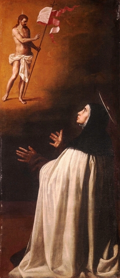 The crucified Christ appears to Saint Teresa by Alonso Cano