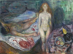 The Death of Marat by Edvard Munch