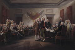 The Declaration of Independence, July 4, 1776 by John Trumbull