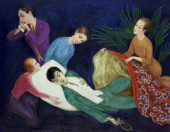 The dying dandy by Nils von Dardel