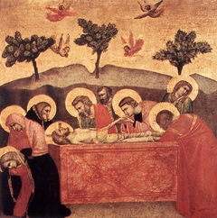 The Entombment by Giotto di Bondone