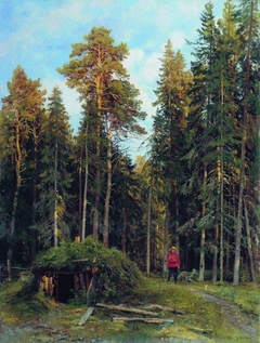 The Evening by Ivan Shishkin