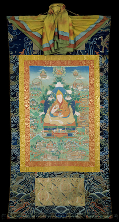 The Fifth Dalai Lama’s Descent from the Pure Lands by Anonymous