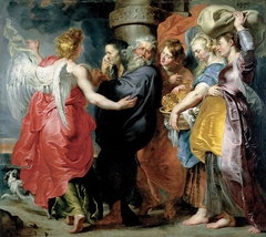 The Flight of Lot and his Family from Sodom by Peter Paul Rubens