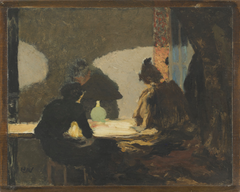 The Green Lamp by Édouard Vuillard