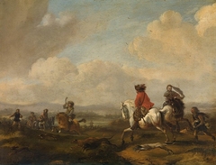 The Hare Hunt by Philips Wouwerman