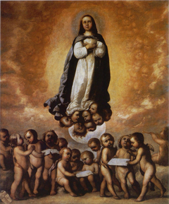 The Immaculate Conception as a Child by Francisco de Zurbarán