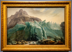 The Lower Grindelwald Glacier with Lütschine and the Mettenberg by Caspar Wolf