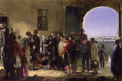 The Mission of Mercy: Florence Nightingale receiving the Wounded at Scutari by Jerry Barrett