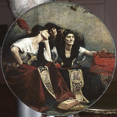 The Norns. by Alfred Agache