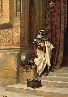 The palace guard by Ludwig Deutsch