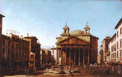 The Panheon by Canaletto