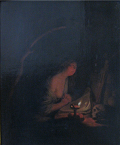 The Penitent Saint Mary Magdalene by Godfried Schalcken