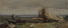 The Plain of La Beauce by Jean-Baptiste-Camille Corot