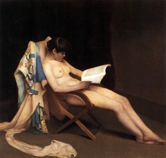 The Reading Girl by Théodore Roussel