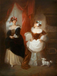 The Rival Waiting Women by Robert Smirke