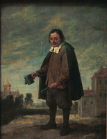 The Seeker with a rattle in his hand by David Teniers the Younger